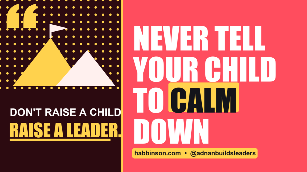 how to calm an angry child