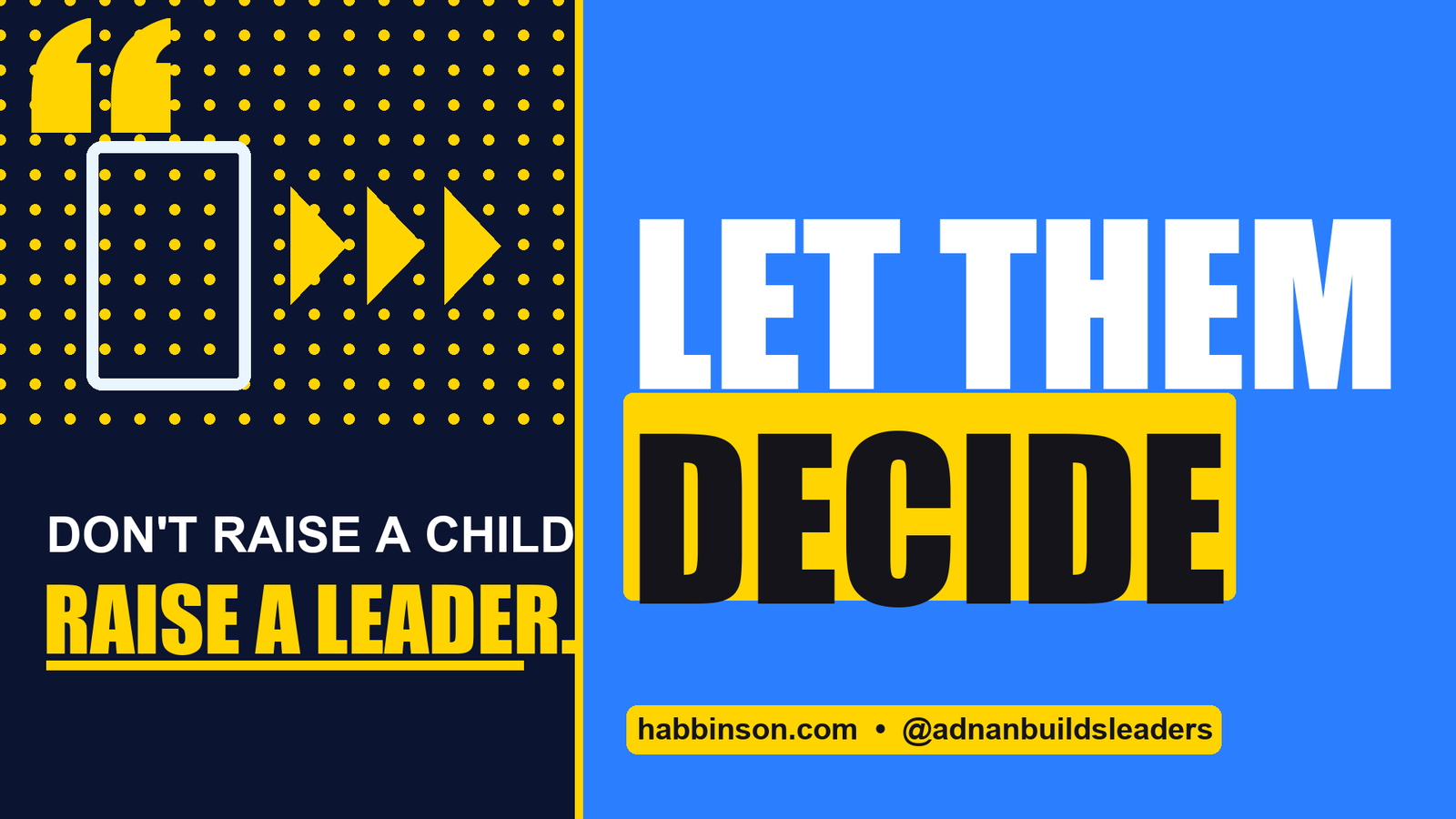 get kids to cooperate - Let Them Decide | Habbinson parenting tips
