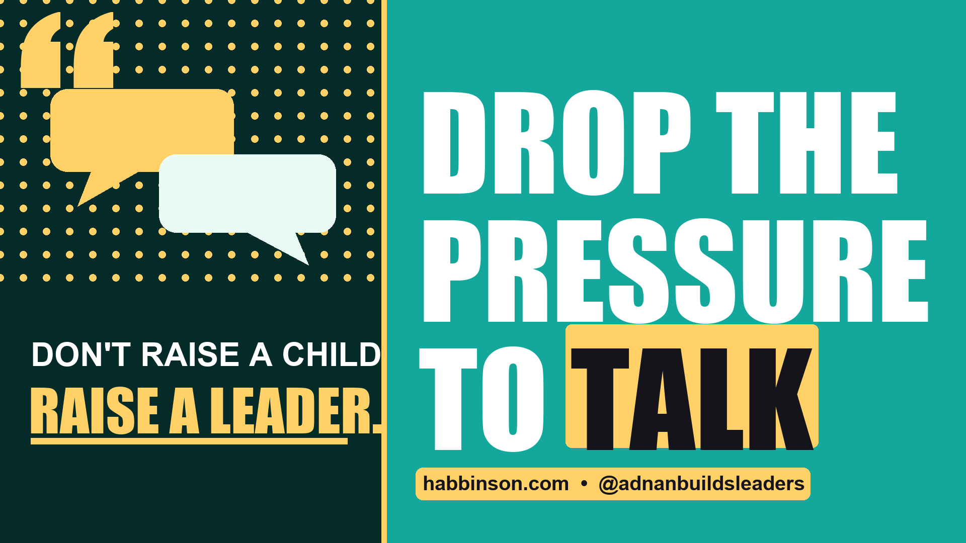 get your child to open up - Drop the Pressure to Talk | Habbinson parenting tips